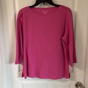 Draper’s &Damon’s Women's Pink Top